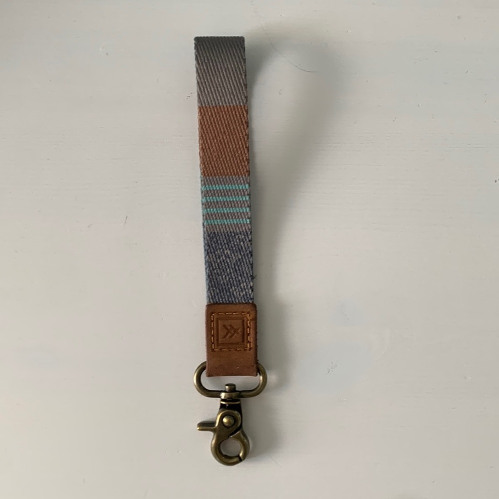 Thread Wristlet Keychain